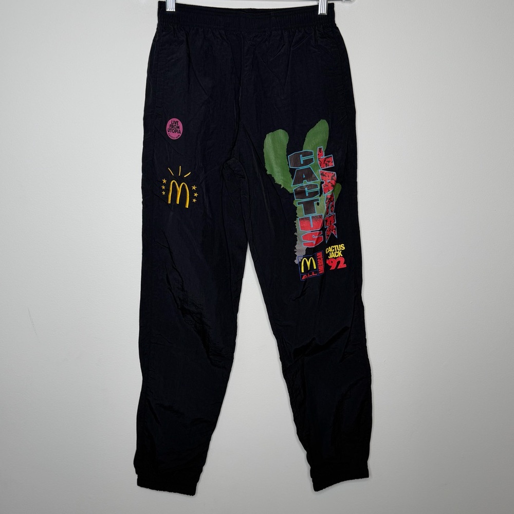 Cactus Jack X McDonald's All American '92 Black Nylon Pants